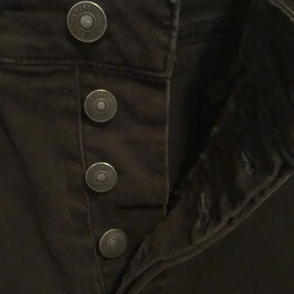 Divided H&M Skinny Distressed Black Jeans - Picture 5 of 6